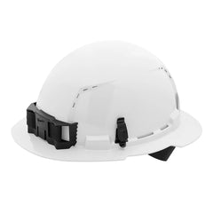 Milwaukee 48-73-1201 Full Brim Vented Hard Hat with 4-Point Ratcheting Suspension - Type 1 Class C