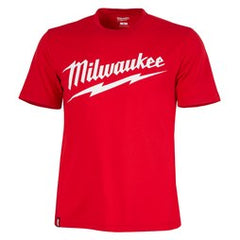 Milwaukee Tool 607R-L Big Logo Work Tee SS Red L