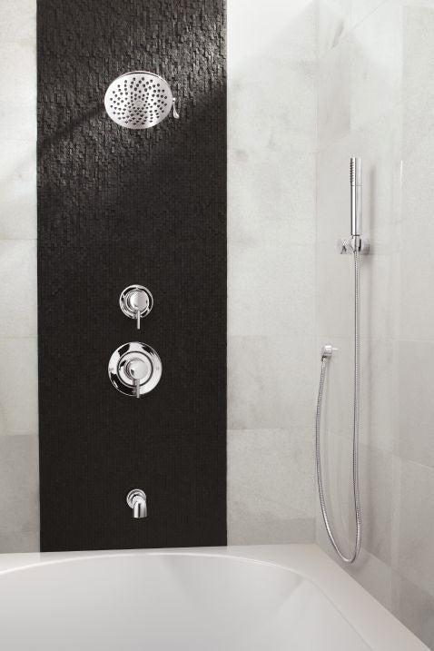 Moen S6320EP Velocity Chrome Two-Function 8 Diameter Spray Head Eco-Performance Rainshower