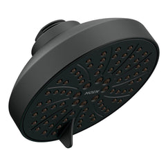 Moen 6512EPBL Weymouth Multi Function Showerhead in Matte Black