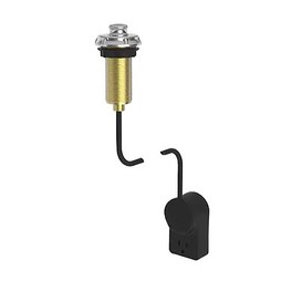 Newport Brass 3190-5811/20 Air Activation Switch Duncan Disposer with Power Adapter Stainless Steel PVD Brass