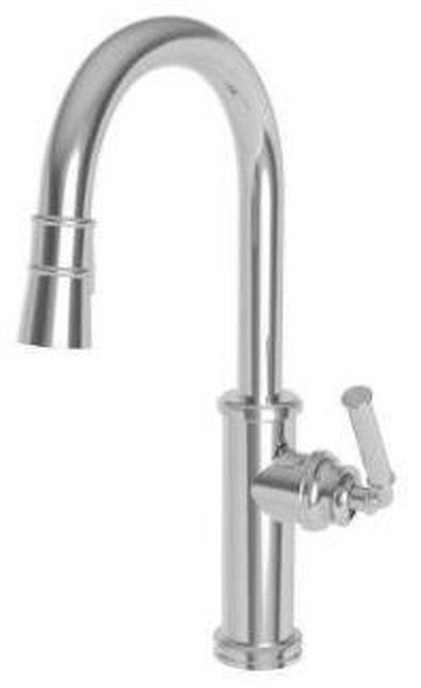 Newport Brass 2940-5103/26 Taft Single Handle Pull Down Kitchen Faucet in Polished Chrome