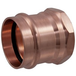 Nibco PC603-4 Adapter 4 Inch Wrot Copper Press x Female PC603