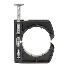 Oatey 33907 1 in. Plastic Nail Barb Clamp in Grey