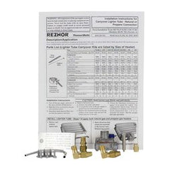 Reznor RZ100712 Carryover Assembly for Propane