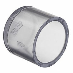 Spears 447-040L Cap 4 Inch Clear PVC Socket Schedule 40