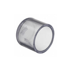 Spears 447-040L Cap 4 Inch Clear PVC Socket Schedule 40