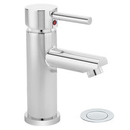 Symmons SLS3512PP Lavatory Faucet Dia 1-Lever ADA Polished Chrome 1.0GPM