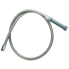 T&S Brass B-0048-H Hose Flexible 48 Inch Stainless Steel Replacement MPN