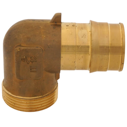 Uponor Q4153215 R32 x 1-1/2 in. PEX Expansion x MPT Brass Adapter Elbow