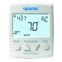 Uponor A3040521 Programmable Thermostat SetPoint 521 with Floor Sensor 30 Volt 3 Modes 2 Amps