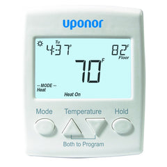 Uponor A3040521 Programmable Thermostat SetPoint 521 with Floor Sensor 30 Volt 3 Modes 2 Amps