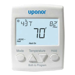 Uponor A3040521 Programmable Thermostat SetPoint 521 with Floor Sensor 30 Volt 3 Modes 2 Amps