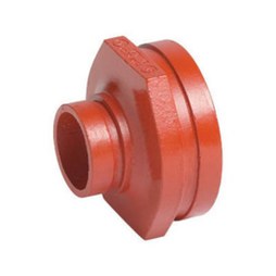 Victaulic 50G Concentric Reducer 4x3 Galvanized Ductile Iron Grooved