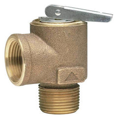 Watts Regulator 415M1-15-34 Relief Valve Steam Safety 3/4 Inch MNPT x FNPT Brass 15PSI