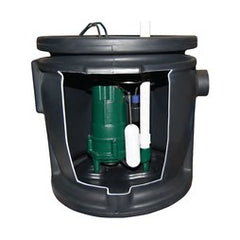 Zoeller 915-0048 Sewage System 24X24 Inch Grinder 1/2 Horsepower 115 Volts M803 2V2D Alarm