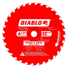 Diablo D0632GPX 6-1/2 in. Circular Saw Blade