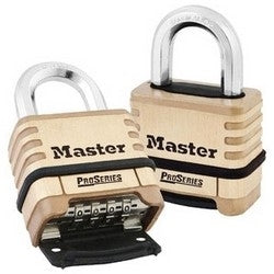 Master Lock 1175D Combination Padlock Numeric Proseries Resettable 2-1/4 Width