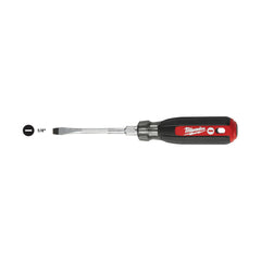 Milwaukee 48222821 Cushion Grip Screwdriver 1/4 in Slotted 11.8 in