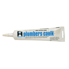 Oatey 25620 Plumbers Caulk Clear 5.5 fl oz Tube