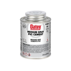 Oatey 30884 8 oz. Plastic Grey Pipe Cement