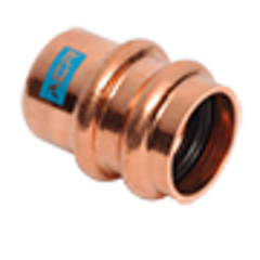 Mueller RP07006 ACR Press Cap, 1/2 OD (P) Copper