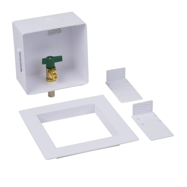 Oatey 39155 Quarter-Turn CPVC Connection Ice Maker Supply Box Standard Pack