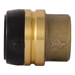 SharkBite UXL0435 1-1/4 in. Push-to-Connect Brass DZR End Cap