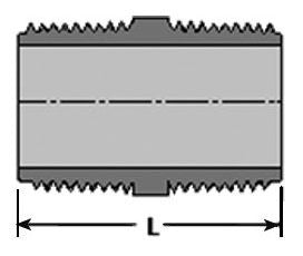 Spears 889-040 PNI3X4 3X4 PVC80 TBE NIPPLE