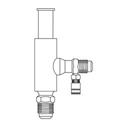 Sporlan 900570 Pressure Regulating Valve CROT-6 Direct Acting 7/8 Inch ODF 0-60 Pounds per Square Inch