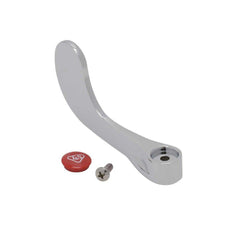 T&S Brass BWH-4H-NS 4 Wrist Action Handle with Red Index and Screw