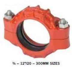 Victaulic L010077PE0 FireLock Style 77 1 in. Painted Grooved Coupling