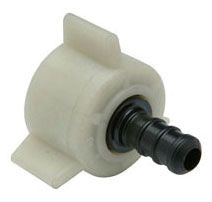 Zurn QQPSFC33X Polymer Swivel Adapter - 1/2 Barb x 1/2 Female NPT