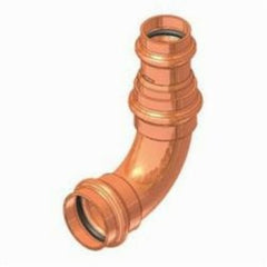 Apollo 10066083 Elbow 807R 90 Degree Reducing Small Diameter 1 x 3/4 Inch Copper Press