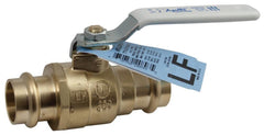 Apollo 77VLF-108-01 Forged Brass Full Port Press Ball Valve