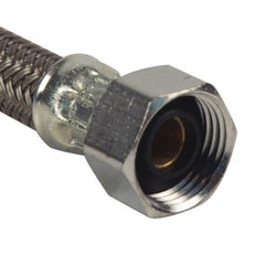 BrassCraft B812AF Speedi Plumb Plus 1/2 x 12 in. Braided PVC Sink Flexible Water Connector