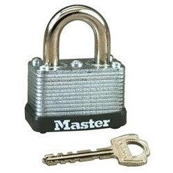 Master Lock 22KA280 Padlock, Keyed Alike, 1-1/2 Width, 5/8 Shackle Clearance