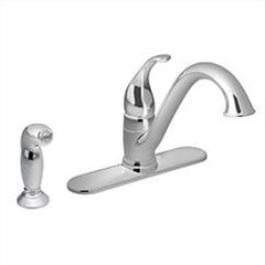 Moen 67840 Camerist Single Handle Kitchen Faucet with Side Spray in Polished Chrome