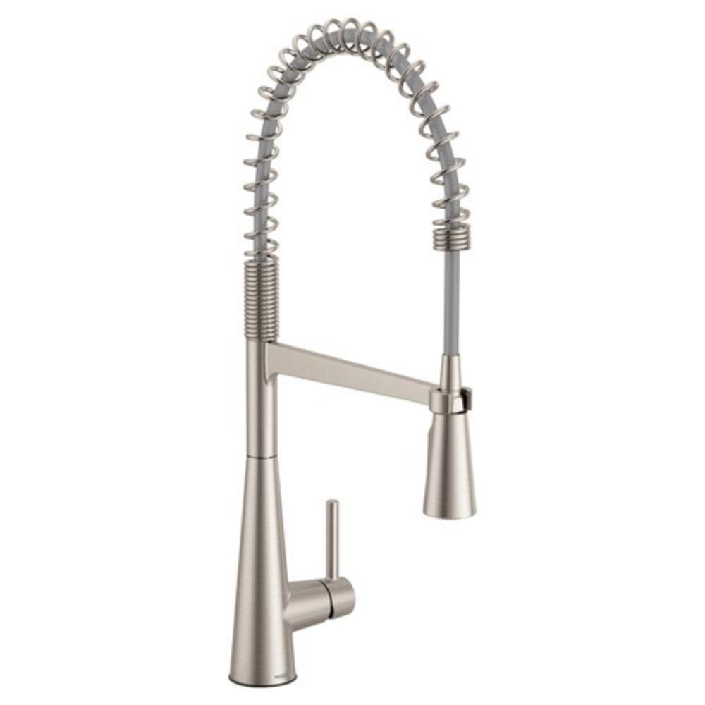 Moen 5925SRS Sleek Single Handle Pull Down Kitchen Faucet