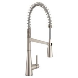 Moen 5925SRS Sleek Single Handle Pull Down Kitchen Faucet