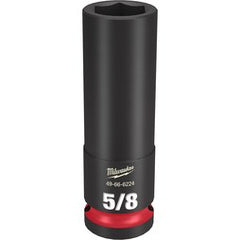 Milwaukee Tool 49-66-6224 SHOCKWAVE Impact Duty 1/2 Drive 5/8 Deep 6 Point Socket