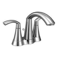 Moen 66172 Glyde Two Handle Centerset Bathroom Sink Faucet in Chrome