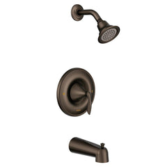 Moen T2133EPORB Eva One Handle Single Function Bathtub & Shower Faucet in Oil Rubbed Bronze (Trim Only)