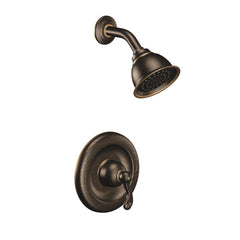 Moen T2122EPBRB Traditional One Handle Single Function Shower Faucet in Mediterranean Bronze