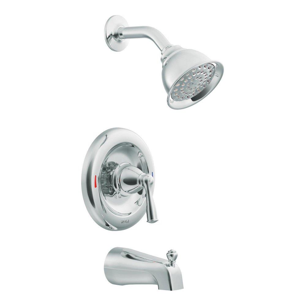 Moen 82910 Banbury One Handle Single Function Bathtub & Shower Faucet in Polished Chrome