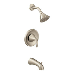 Moen T2743EPBN Glyde One Handle Single Function Bathtub & Shower Faucet in Brushed Nickel (Trim Only)