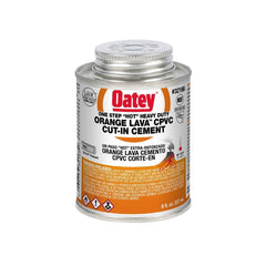 Oatey 32166 8 Oz. Fast Set Plastic Orange Pipe Cement Replacement MPN