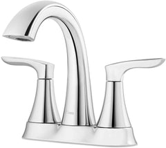 Pfister LG48-WRPC Weller 2 Handle Centerset Bathroom Sink Faucet