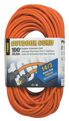 Prime EC501735 Extension Cord 14 AWG SJTW 100 ft