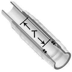 Spears S118-20 Repair Coupling, 2 Inch, Spigot X Socket